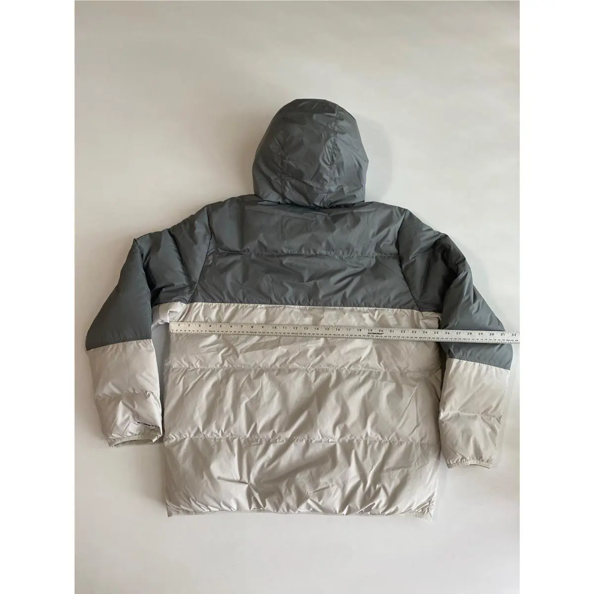Nike clothing - Nike Sportswear Storm-Fit Windrunner Down-Fill Jac - Smoke Grey/Light Bone/Sail/Sail 3