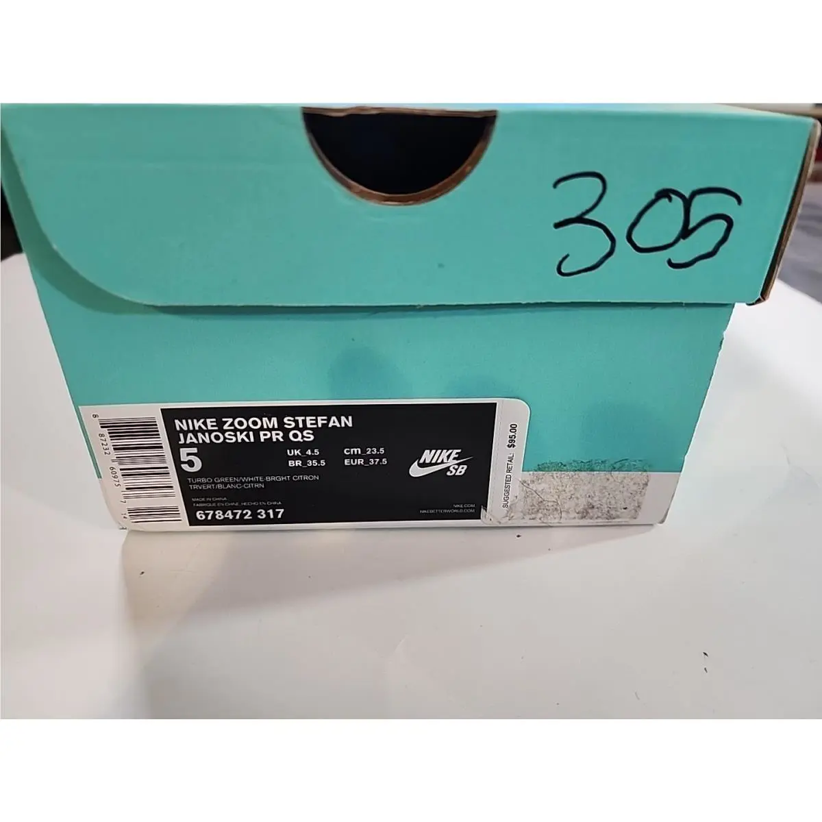 Nike shoes - 678472-317 - 678472-317 - Turbo Green 0