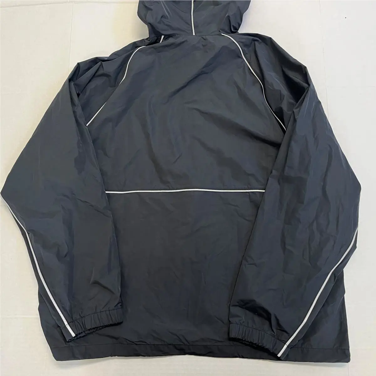 Nike clothing - Nike Air Full-Zip Hooded Woven Jacket - Black (UPC: 196147174039) 6