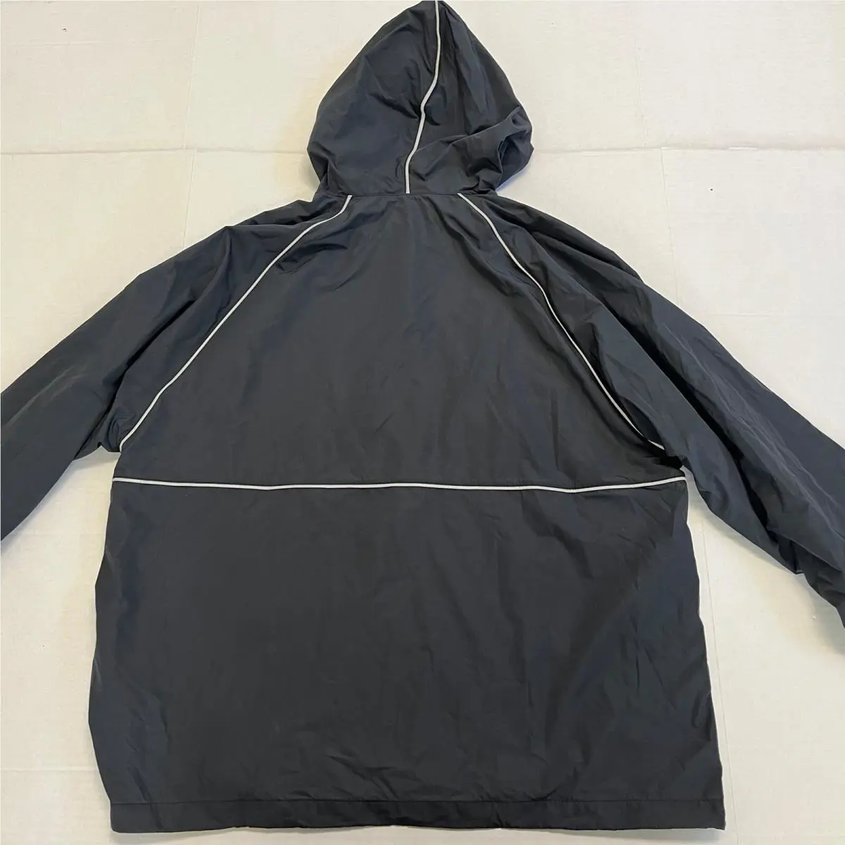 Nike clothing - Nike Air Full-Zip Hooded Woven Jacket - Black (UPC: 196147174039) 7