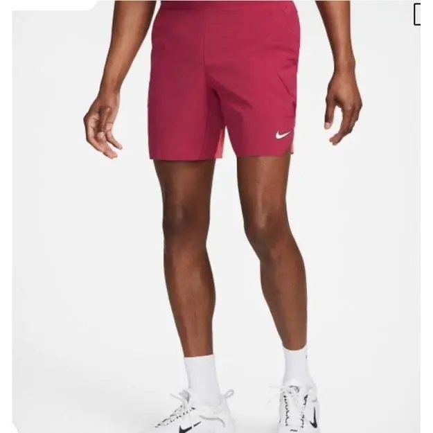 Nike clothing - Nike Court Dri-FIT ADV Slam 7 - Dx5529-820 - Noble Red (UPC: 0196968213306) 5