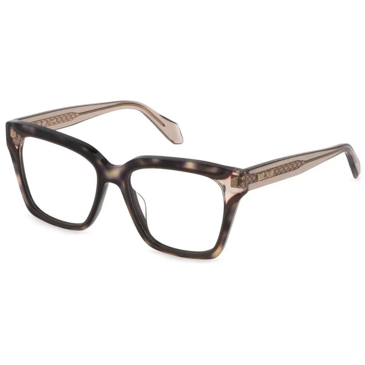 Just Cavalli Vjc 002 V Brown 07ux Size 52 Sunglasses