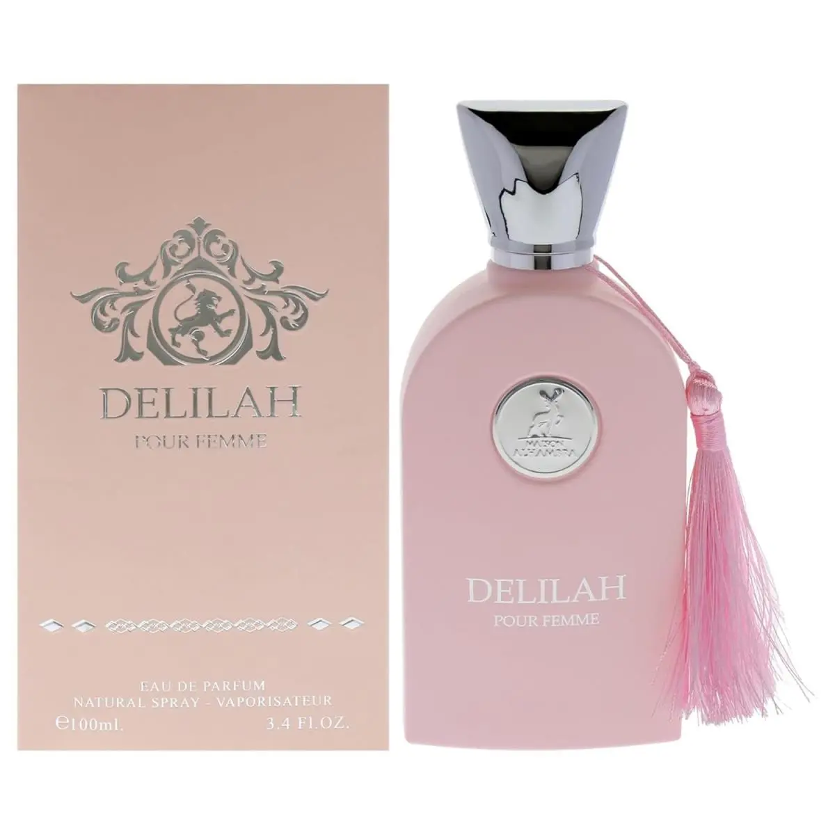 Lattafa Maison Alhambra Delilah Pour Femme Eau de 3.4 Fl Oz Pack of 1