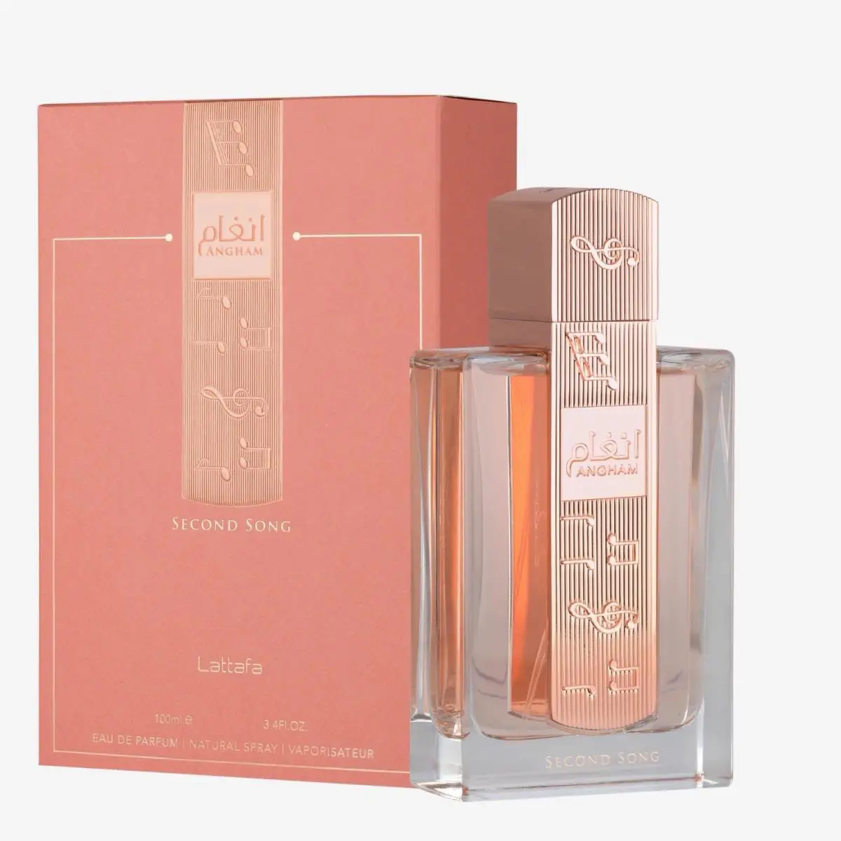 Lattafa Angham Second Song Eau De Parfum 100 Ml / 3.4 Oz