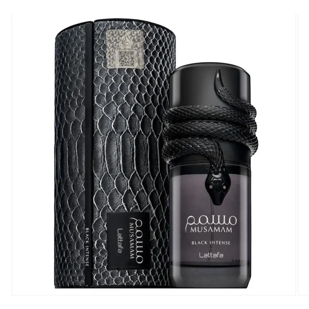 Lattafa Musamam Black Intense Eau De Parfum Unisex Perfume 3.4oz / 100ml