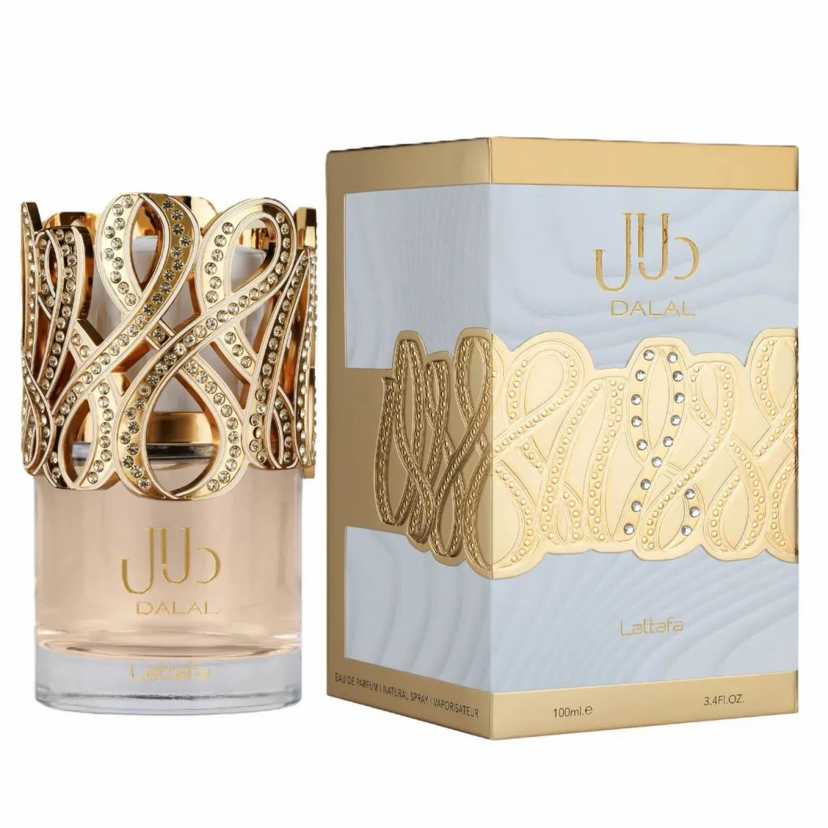 Lattafa Dalal For Women Eau de Parfum Spray 3.4 Fl. oz / 100ml