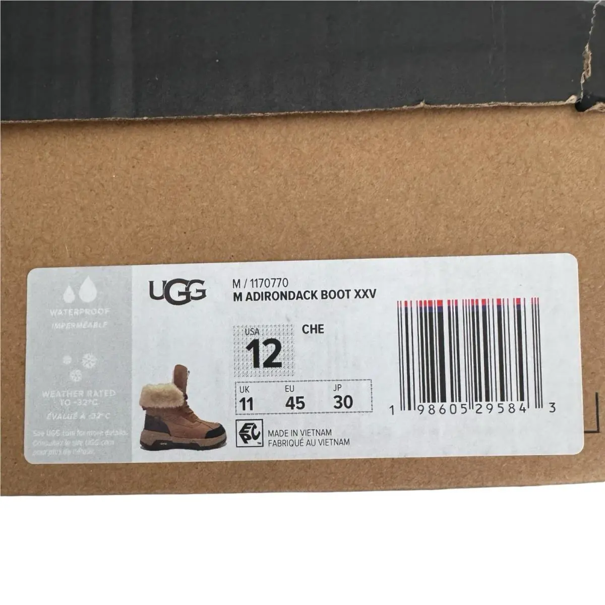 UGG shoes - UGG Australia Adirondack XXV - Australia Adirondack XXV - 1170770 - Brown (UPC: 0198605295843) 6