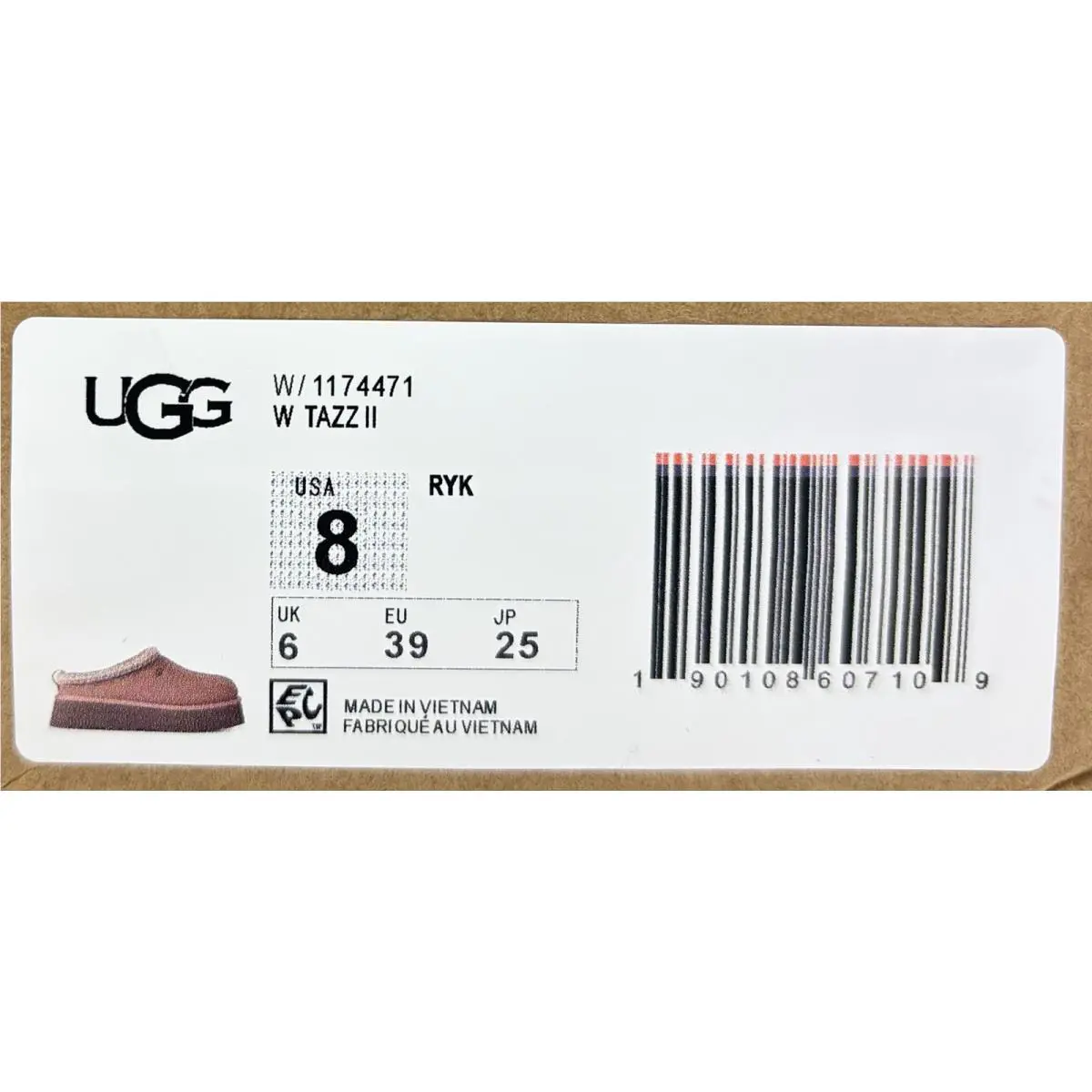 UGG shoes - UGG Tazz - Tazz - 1174471 - Dried Oregano (UPC: 190108607109) 11