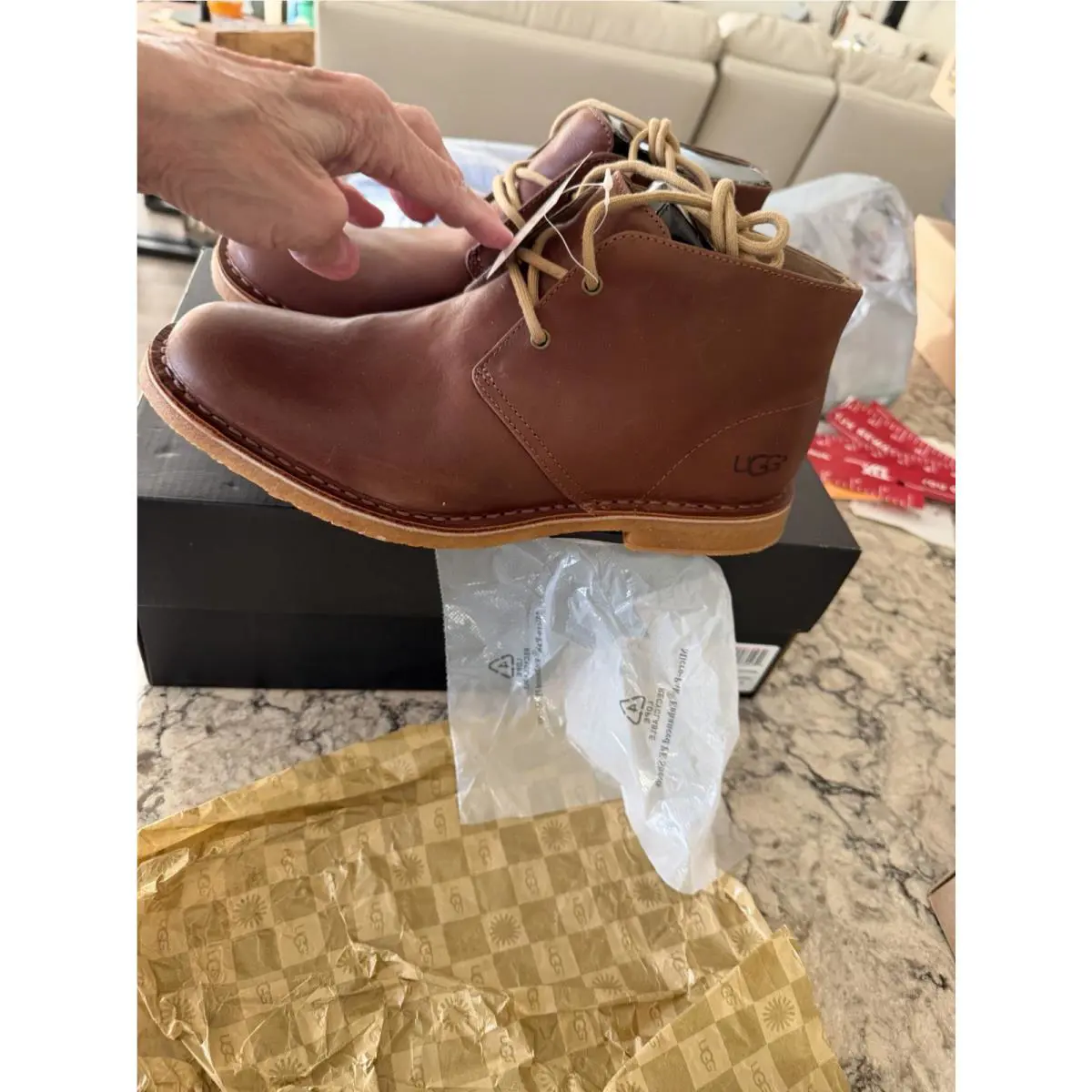 UGG shoes - Ugg M Leighton - Leighton - Brown 3