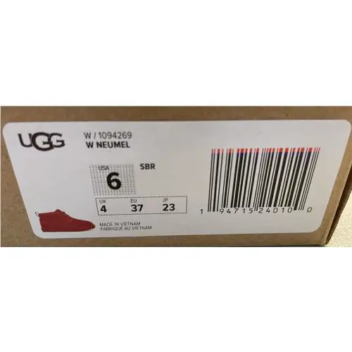 UGG shoes - UGG neumel - neumel - Red (UPC: 194715240100) 8