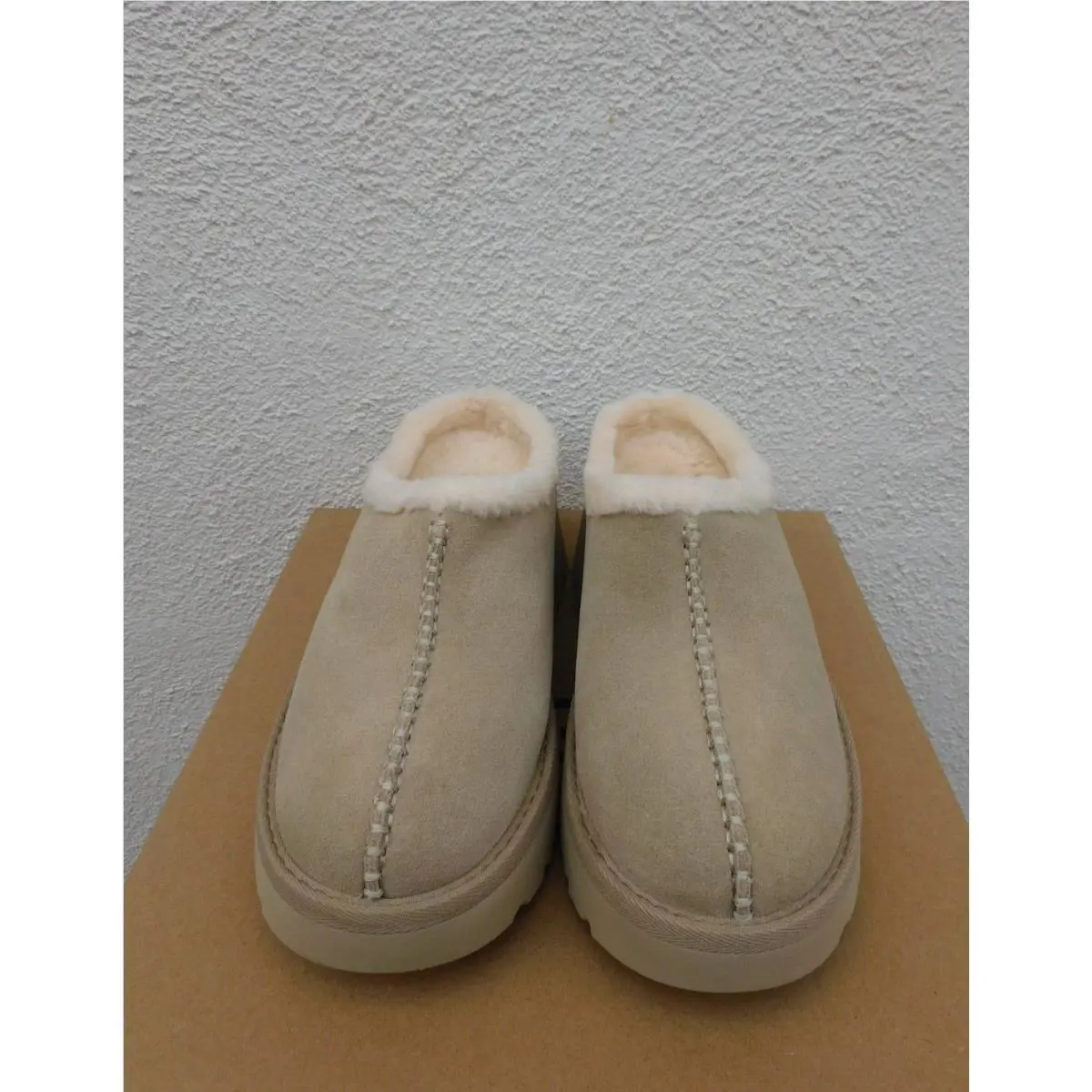 UGG shoes - UGG New Heights Cozy Clog - Mustard Seed (UPC: 197634328126) 1