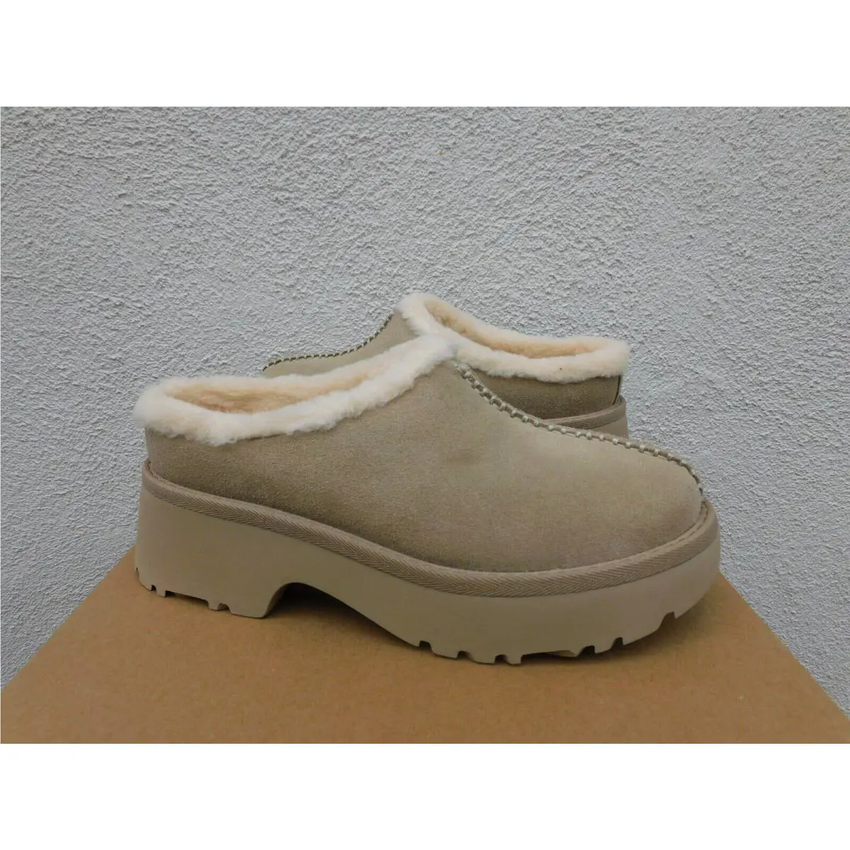 UGG shoes - UGG New Heights Cozy Clog - Mustard Seed (UPC: 197634328126) 3