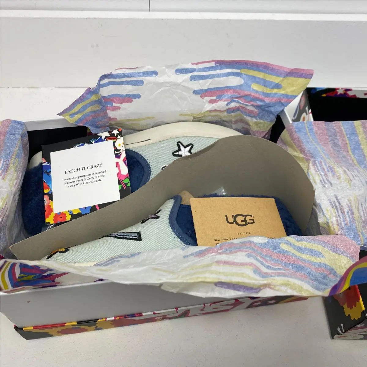 UGG shoes - 1093149K - 1093149K - Bleach Denim Bling 10