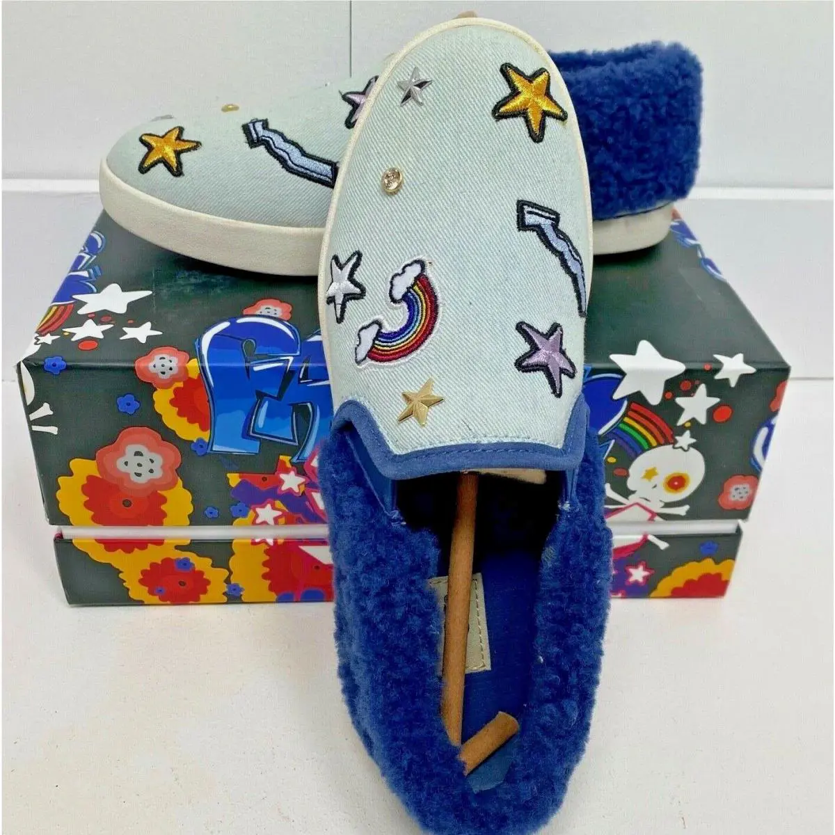 UGG shoes - 1093149K - 1093149K - Bleach Denim Bling 0