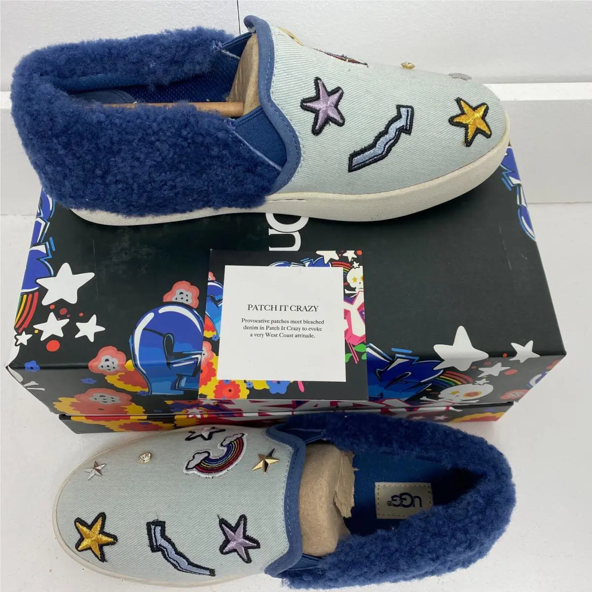 UGG shoes - 1093149K - 1093149K - Bleach Denim Bling 2