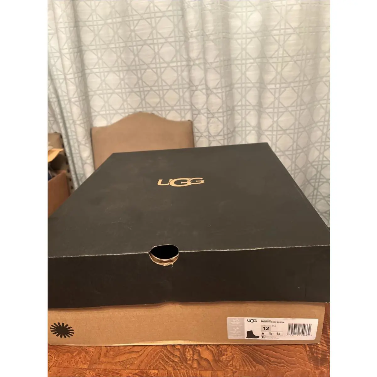 UGG shoes - UGG EMMETT - EMMETT - Black 3