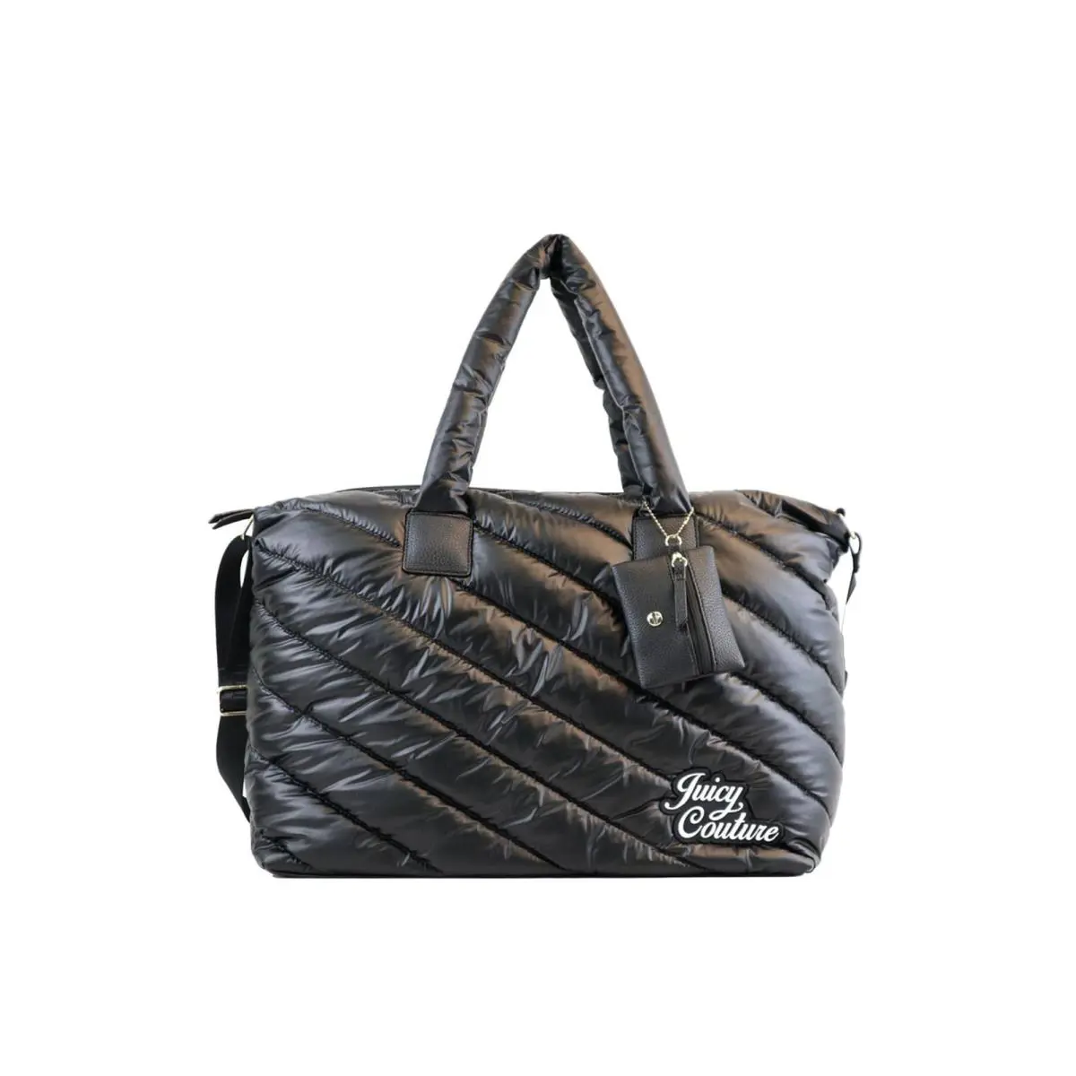 Juicy Couture Womens` Snow Bunny Weekender Bag - Licorice - Licorice, Exterior: Absinthe