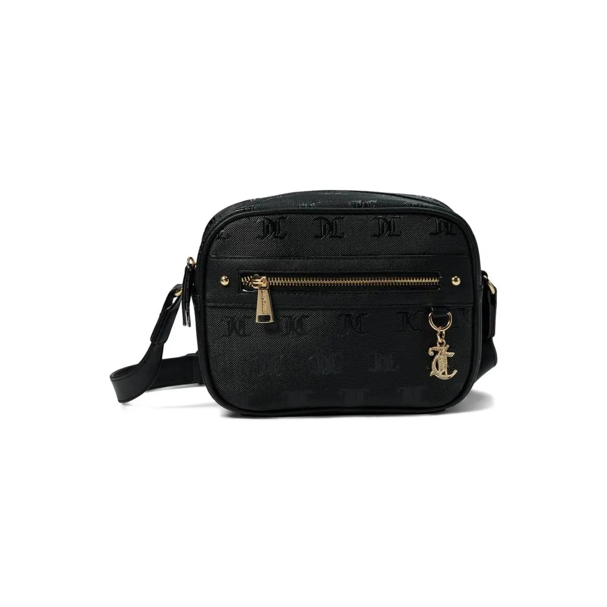 Juicy Couture Womens` Nailed it Crossbody - Liquorice - Liquorice, Exterior: Absinthe