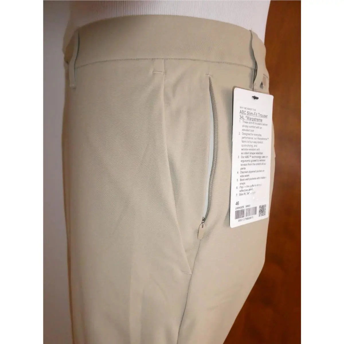 Lululemon clothing - ABC Pant Classic Fit - ABC Pant Classic Fit - Khaki 6