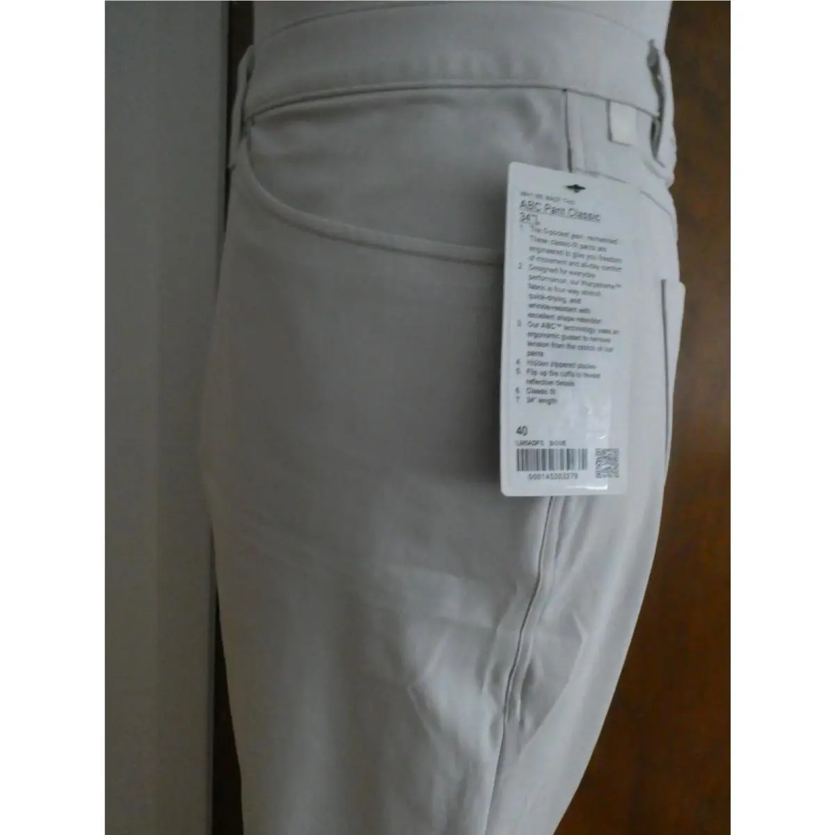 Lululemon clothing - ABC Pant Classic Fit - ABC Pant Classic Fit - Bone 13
