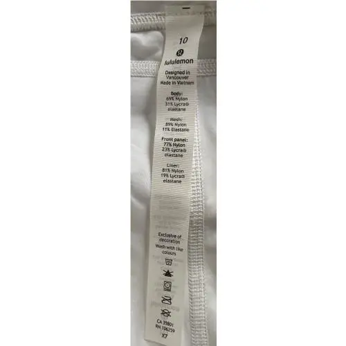 Lululemon clothing - White 1