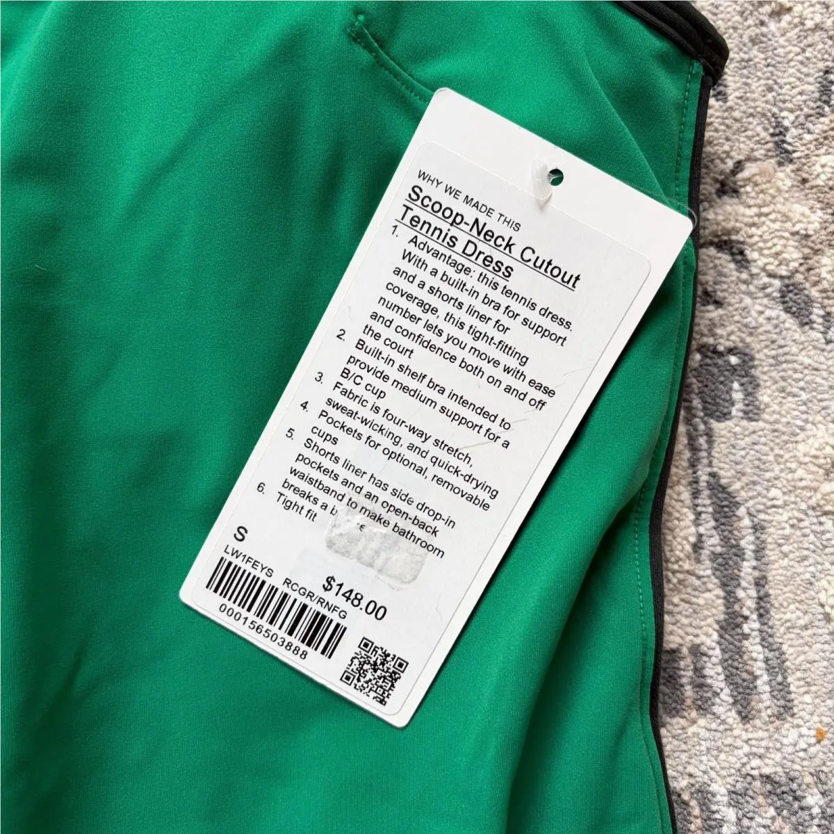 Lululemon clothing - Green 1