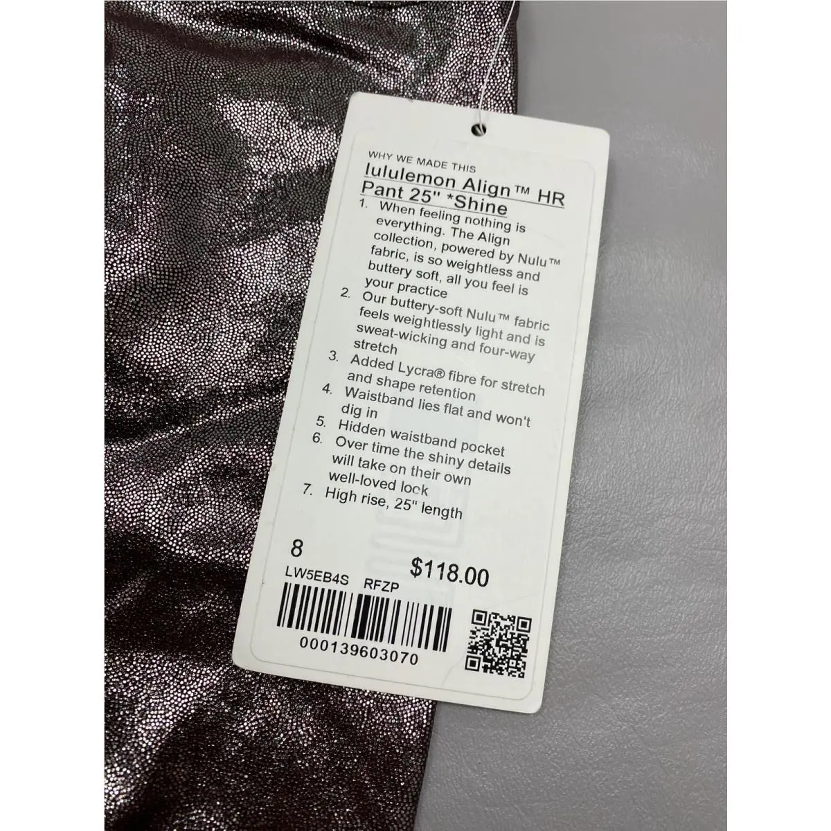 Lululemon clothing - Brown 1