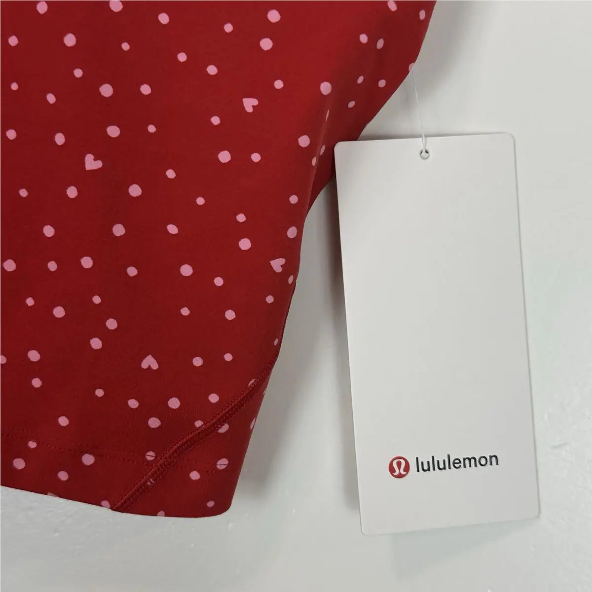 Lululemon clothing - LULULEMON Align - Align - Heart Scatter Dot Oxford red Candy Cloud 1