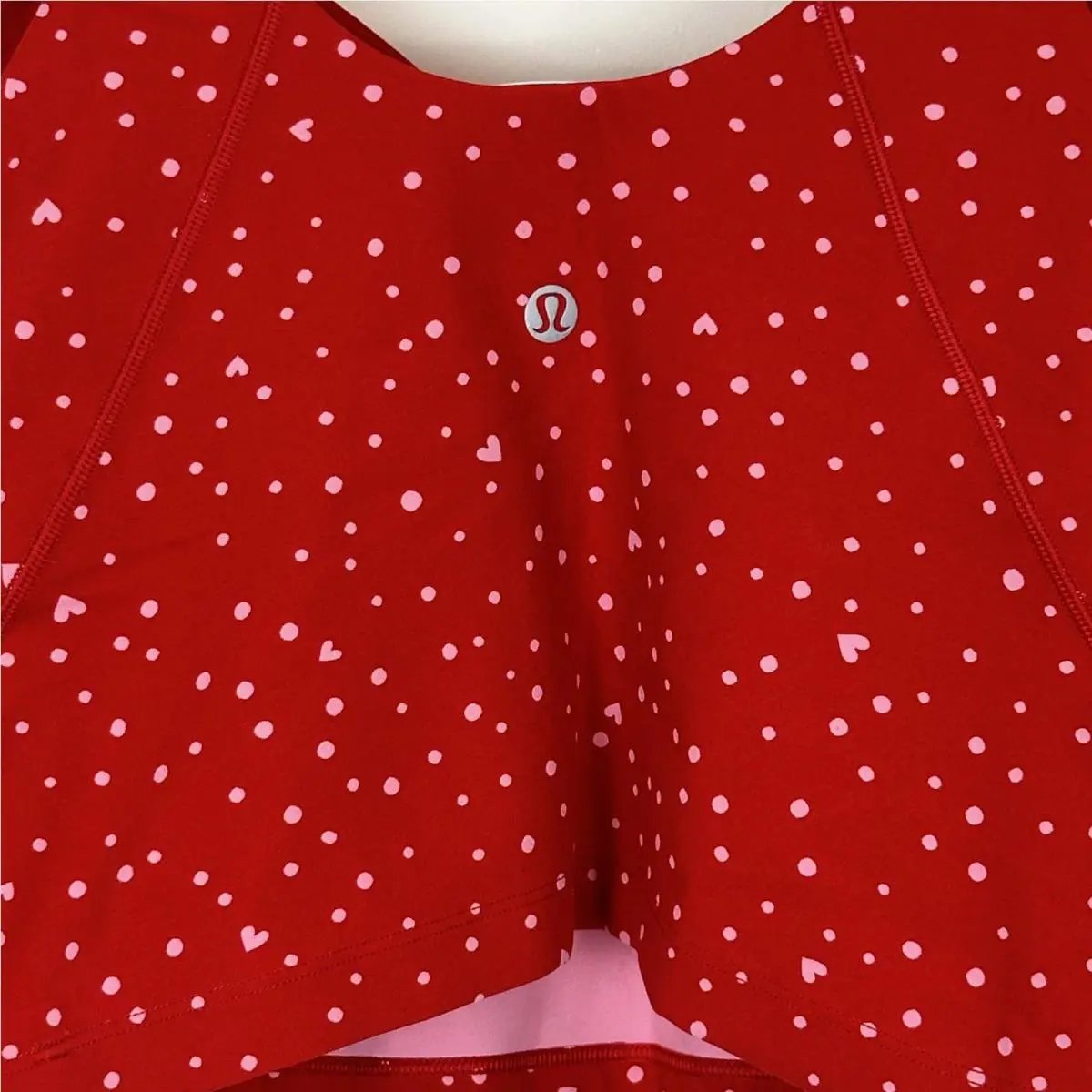 Lululemon clothing - LULULEMON Align - Align - Heart Scatter Dot Oxford red Candy Cloud 6