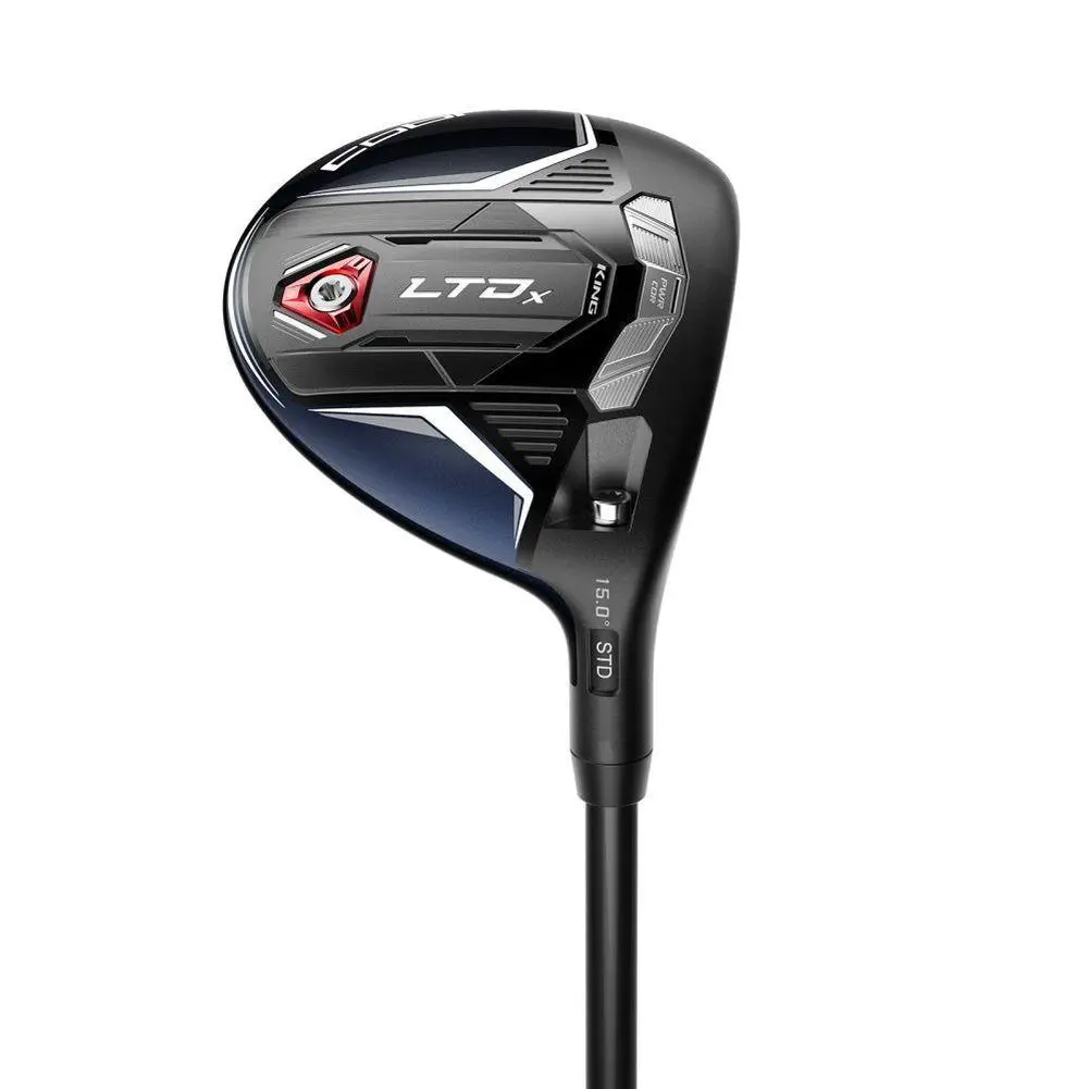 Cobra Ltdx 3 Wood 13.5-16.5 Red Hzrdus Smoke iM10 60 Regular Left - Red/Gloss Peacoat