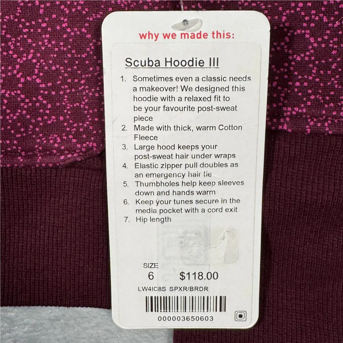Lululemon clothing - Red 1