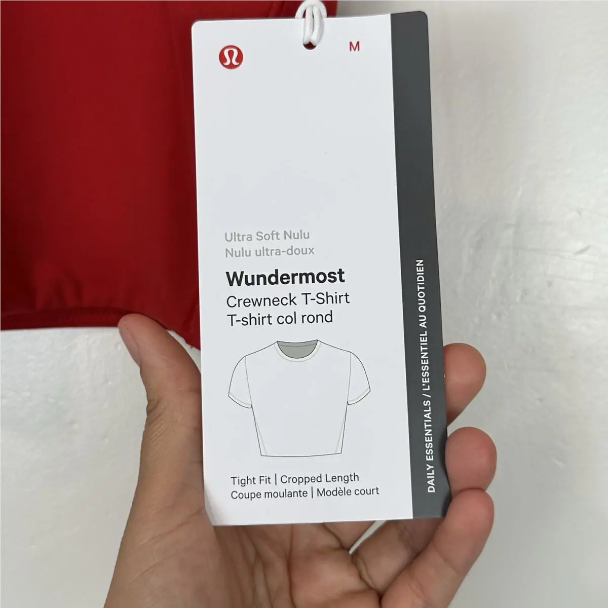 Lululemon clothing - Lululemon Wundermost Nulu - Wundermost Nulu - Red 3