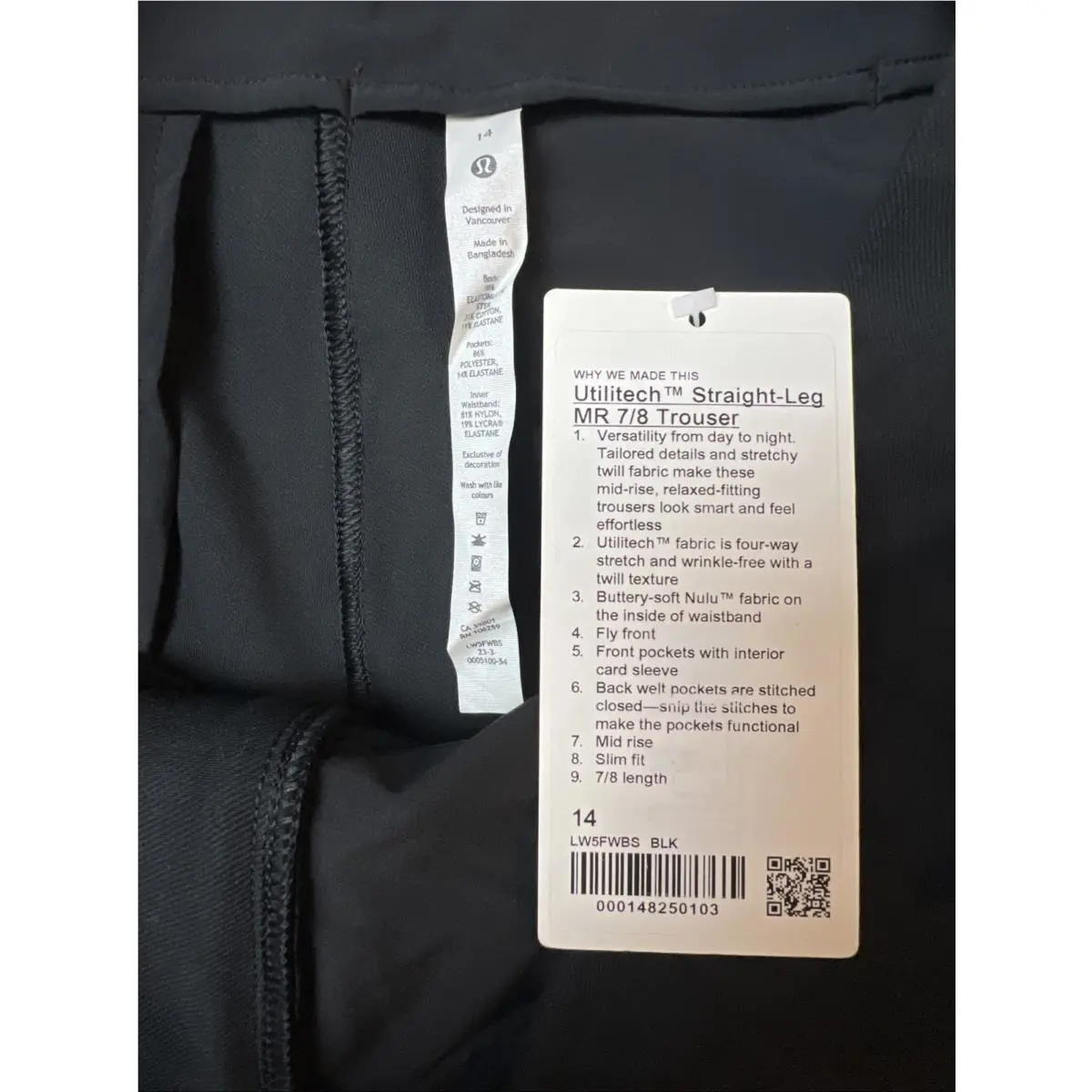 Lululemon clothing - Black 0