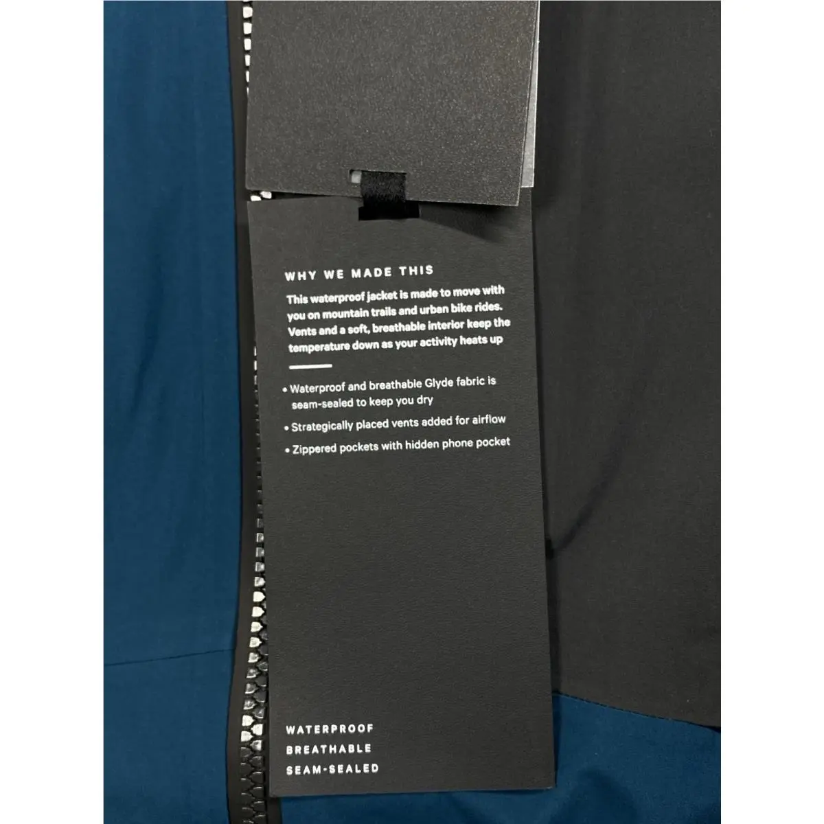 Lululemon clothing - Lululemon Outpour Shell - Outpour Shell - Blue 8