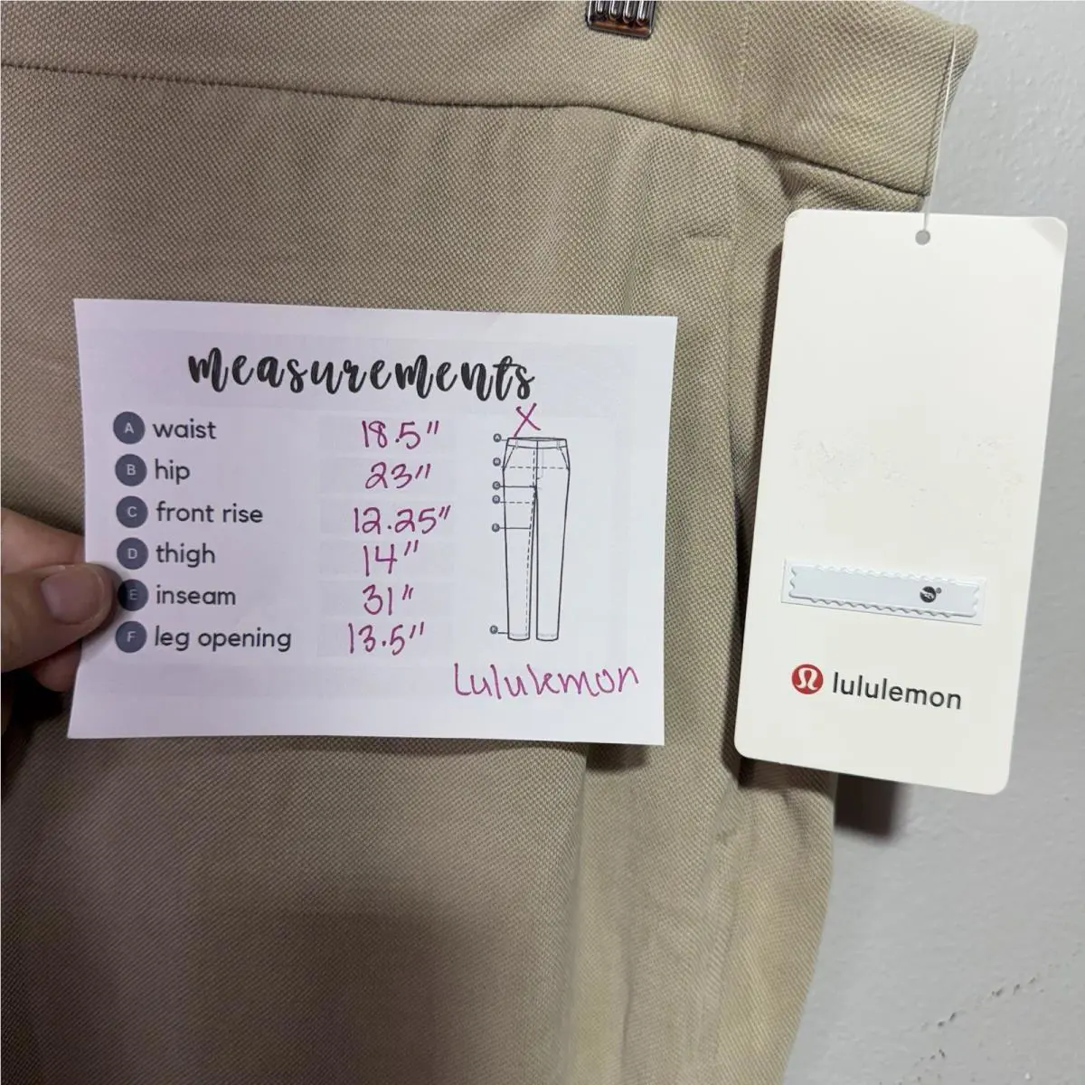 Lululemon clothing - Beige 4