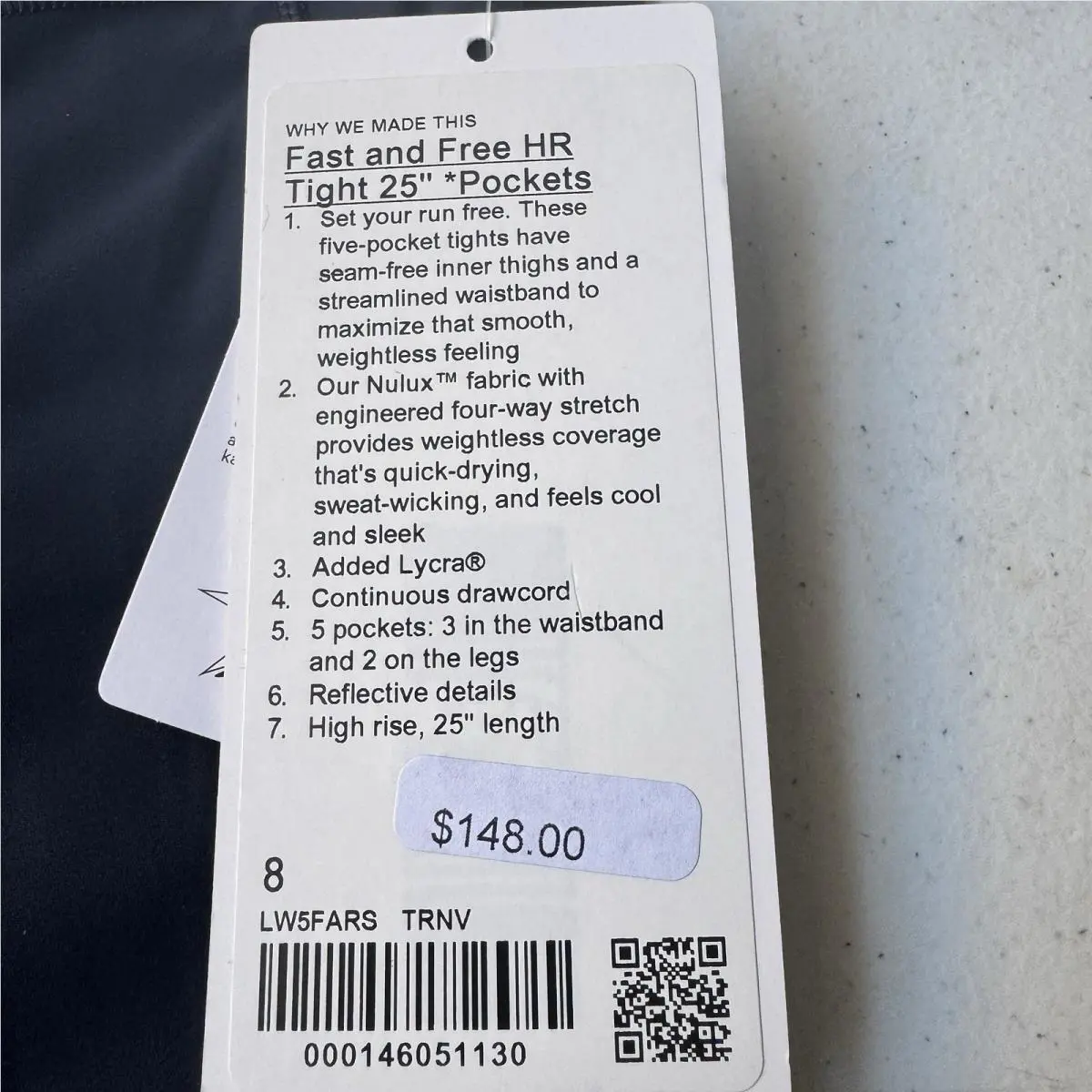 Lululemon clothing - LW5FARS - LW5FARS - True Navy 1