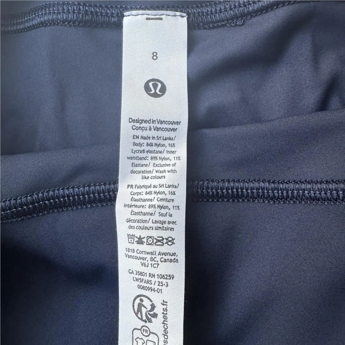 Lululemon clothing - LW5FARS - LW5FARS - True Navy 7