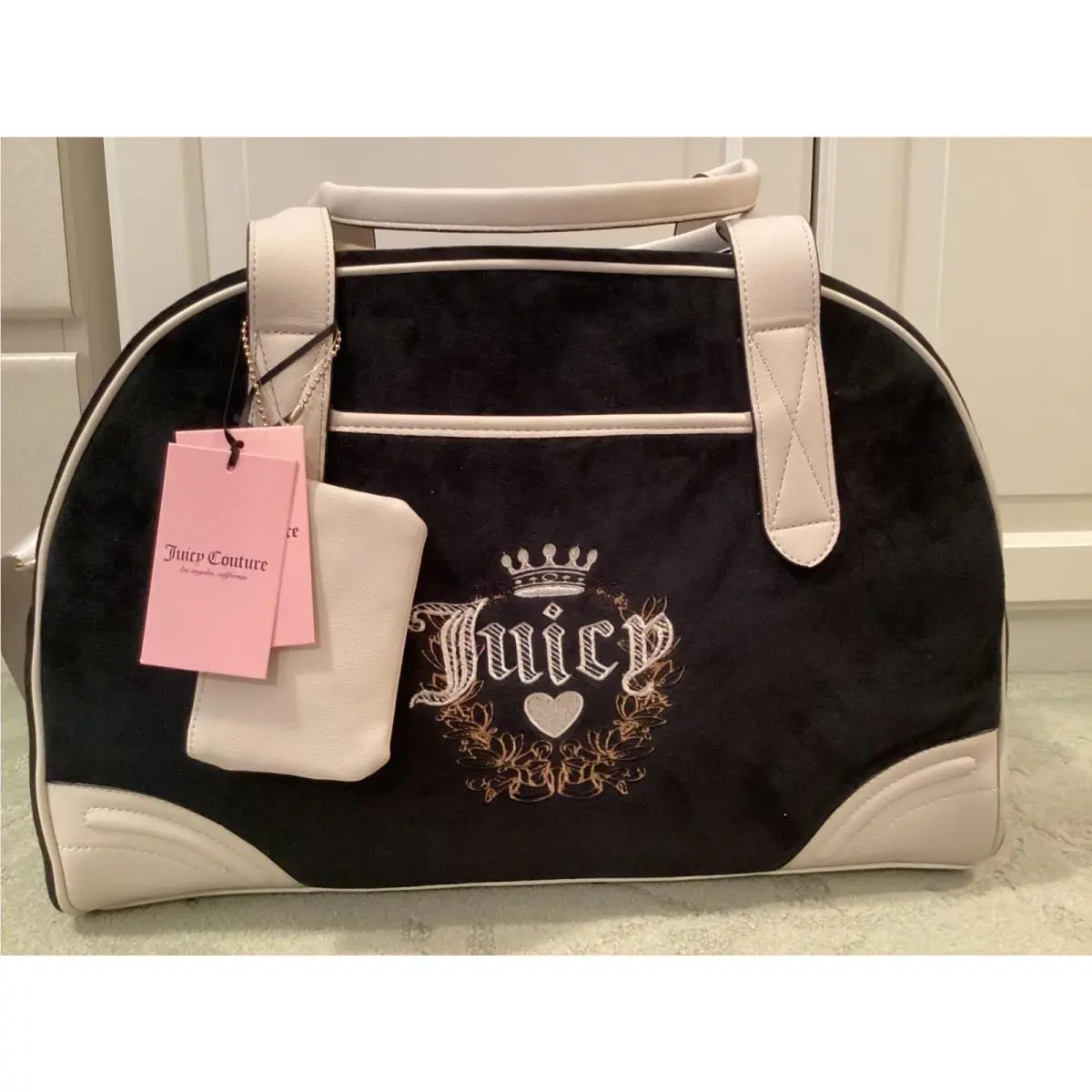 Juicy Couture Heritage Dome Weekender Bag