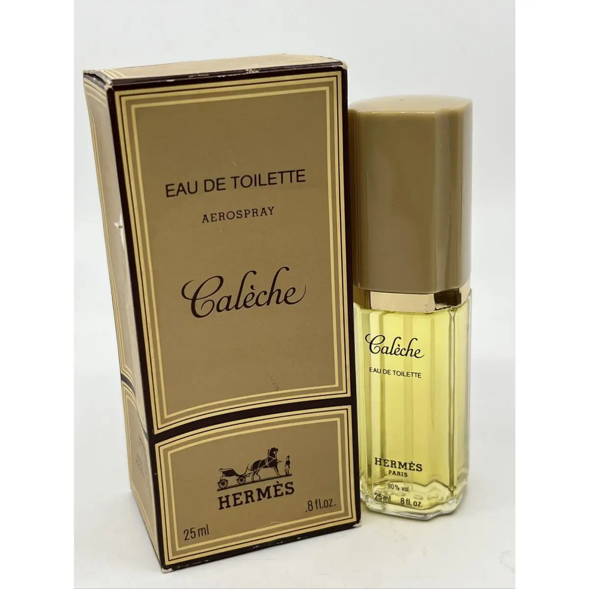 Vintage Hermes Caleche Eau de Toilette .8 Oz. Perfume Spray