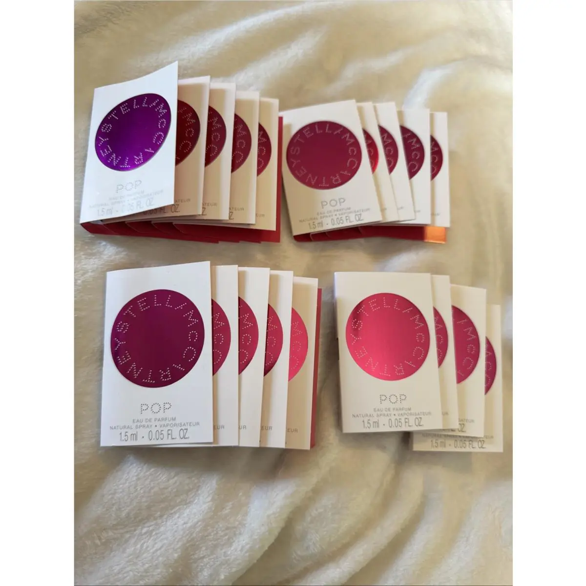 19x Pop by Stella Mccartney Edp 1.5ml/.05oz Each D/c Carded Spray Samples Travel