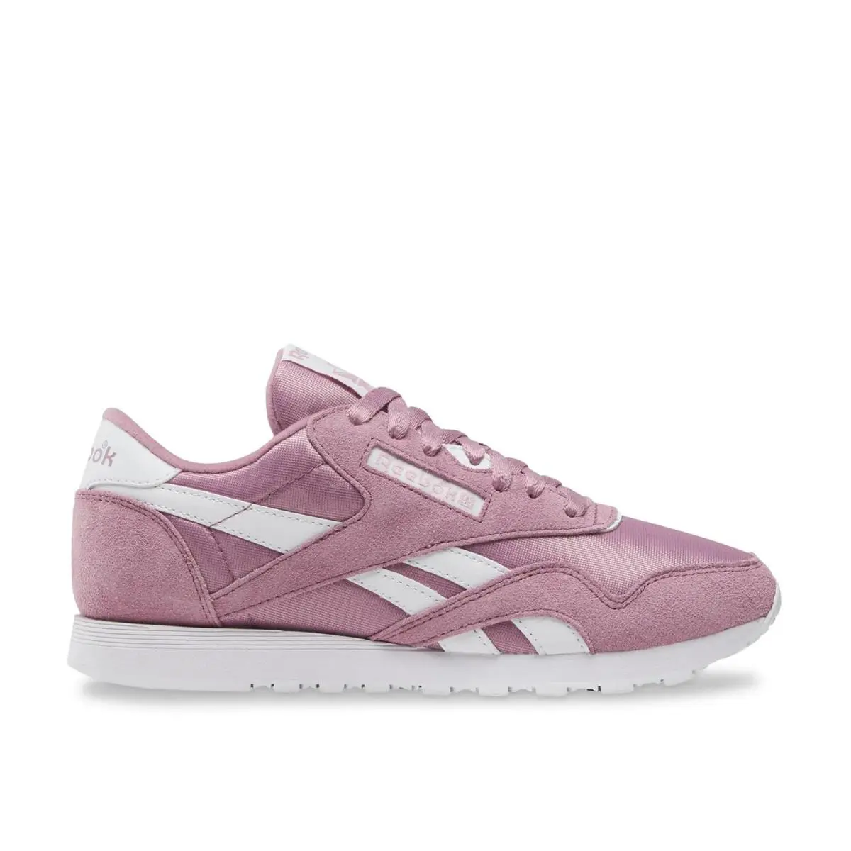 Woman`s Fashion Sneakers Reebok Classic Nylon Sneaker - Light Purple