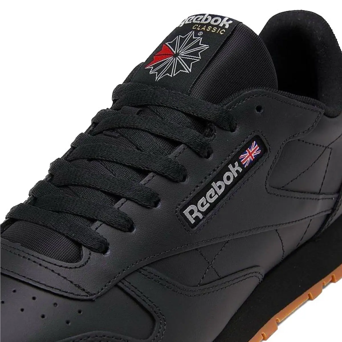 Reebok shoes - Reebok Classic Leather - Classic Leather - Black, Manufacturer: Core Black/Pure Grey 4