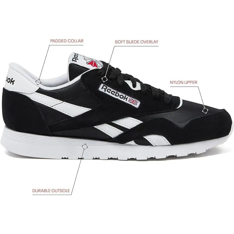 Reebok shoes - Reebok Classic Nylon - Classic Nylon - Black 3