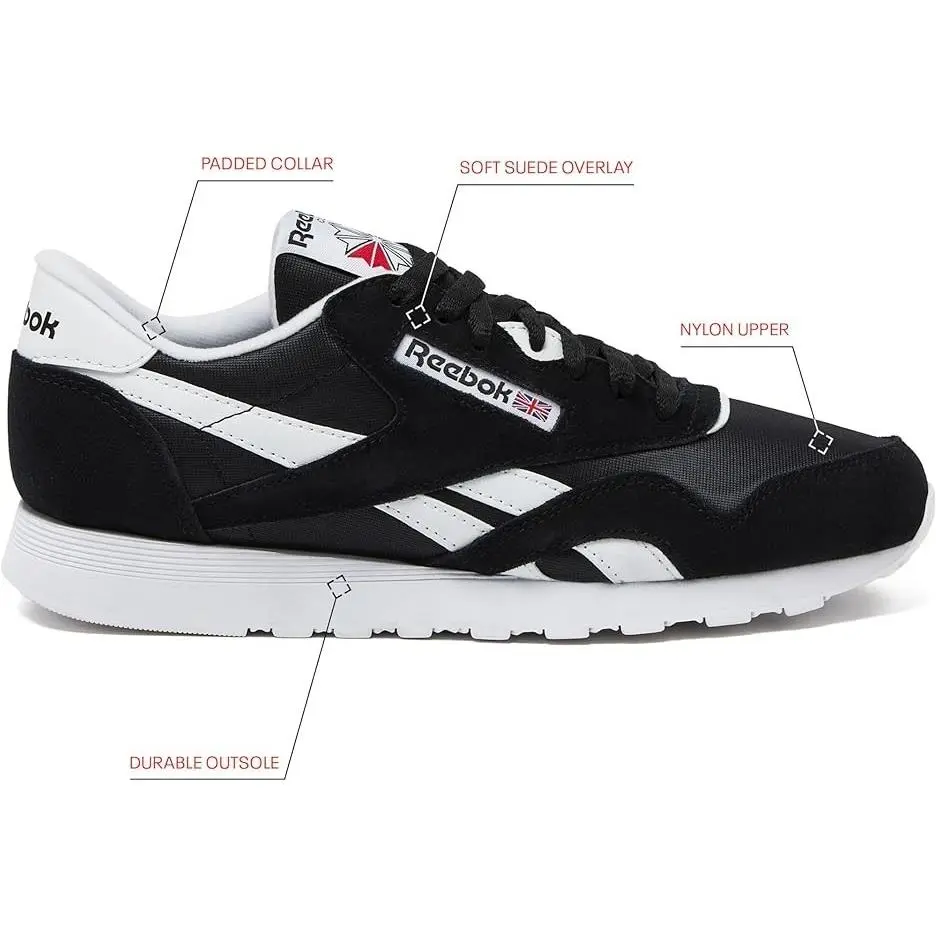 Reebok shoes - Reebok Classic Nylon - Classic Nylon - Black 9