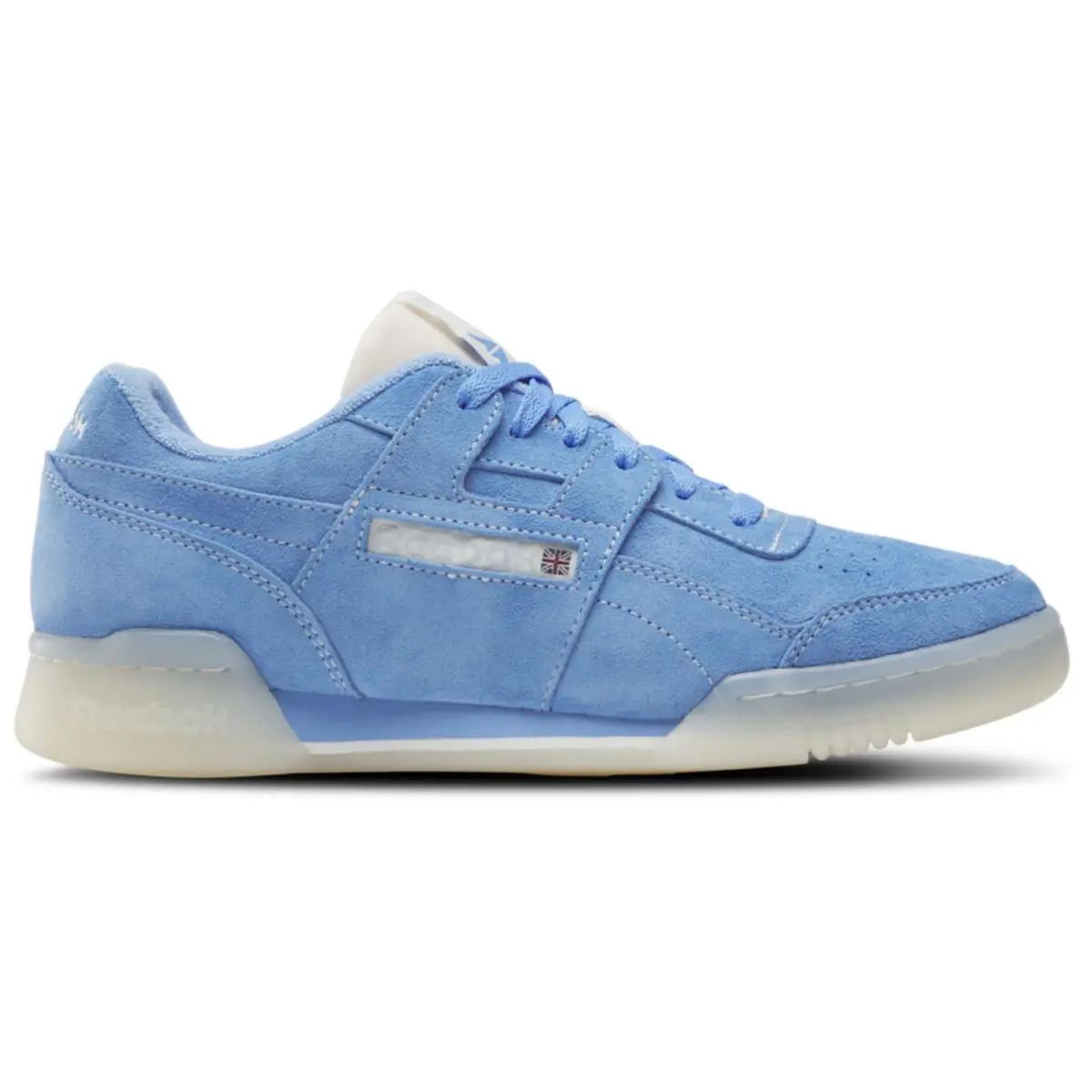 Reebok shoes - Reebok Workout Plus - Workout Plus - Blue, Manufacturer: Alabaster/Chalk/Blue 4