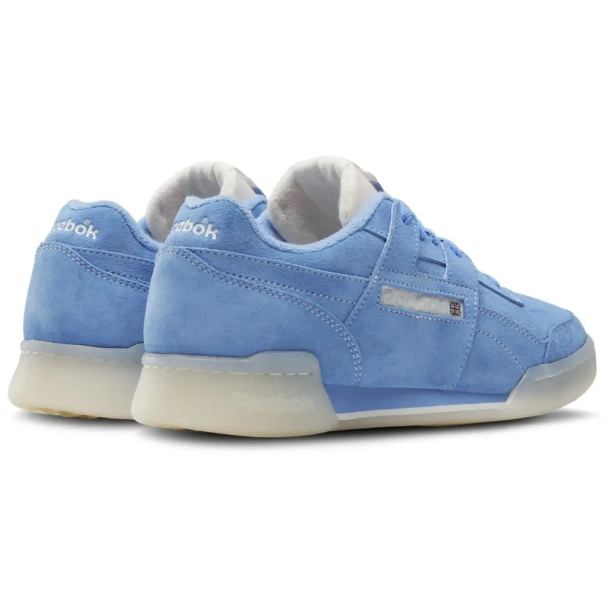 Reebok shoes - Reebok Workout Plus - Workout Plus - Blue, Manufacturer: Alabaster/Chalk/Blue 8