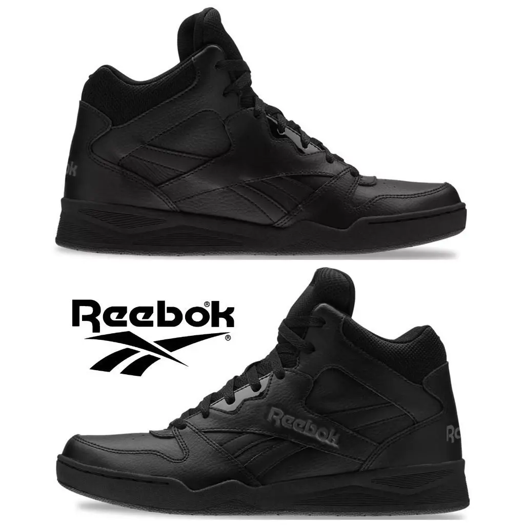 Reebok shoes - Leather & mesh upper - Leather mesh upper - Black, Manufacturer: Black 23