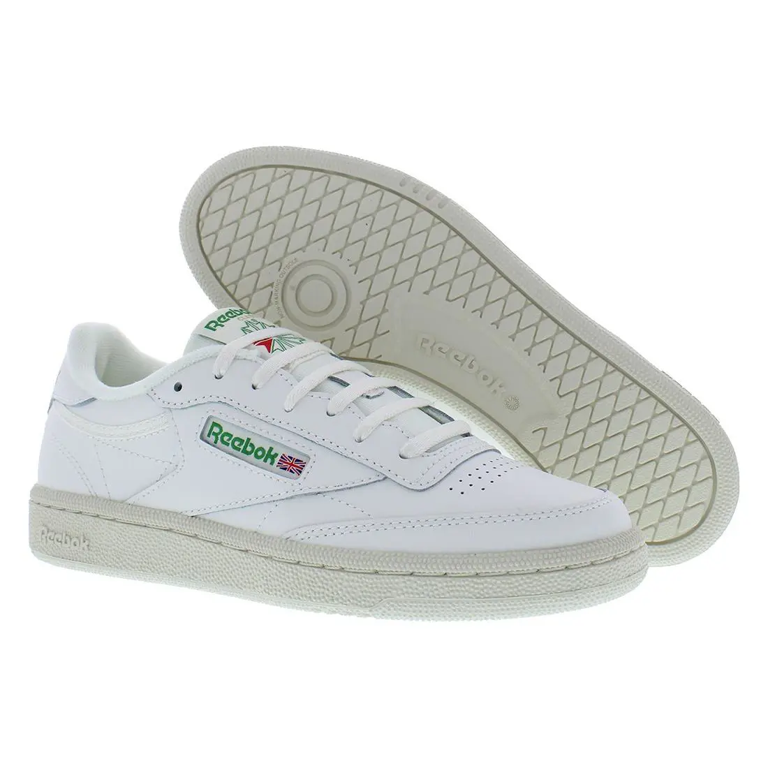Reebok shoes - 100046747 - 100046747 - Chalk/Chalk/Glen Green, Main: Off-White 4