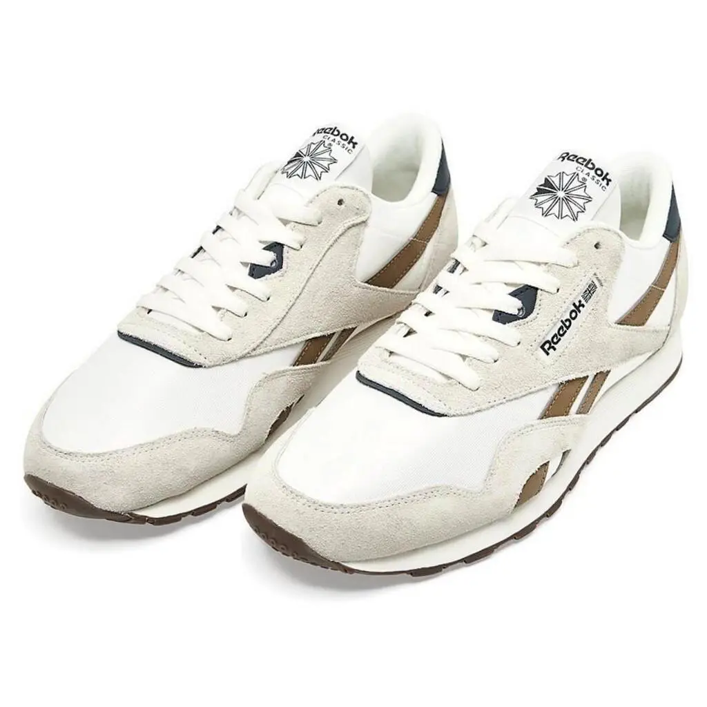 Reebok shoes - Reebok Classic Nylon - Classic Nylon - Beige, Manufacturer: Chalk/Utility Brown/Beige 3