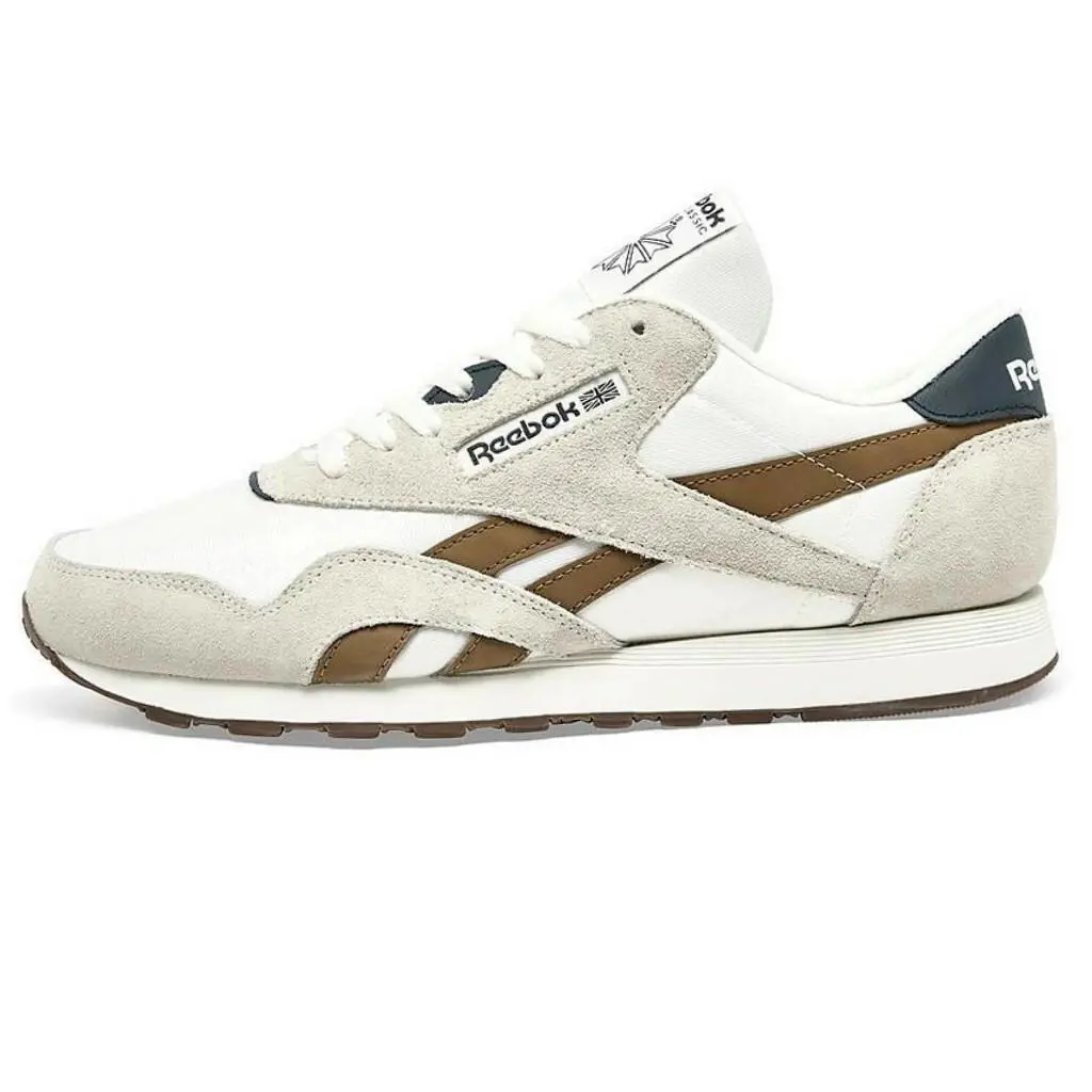 Reebok shoes - Reebok Classic Nylon - Classic Nylon - Beige, Manufacturer: Chalk/Utility Brown/Beige 4